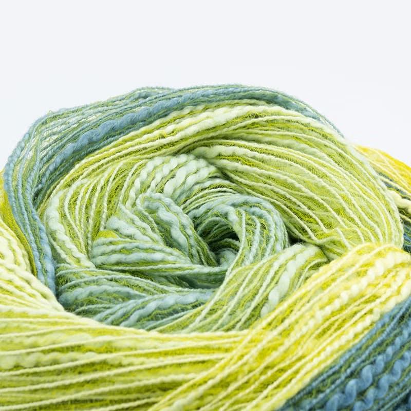 卓也藍染 - 植物染毛線烏干紗圍巾