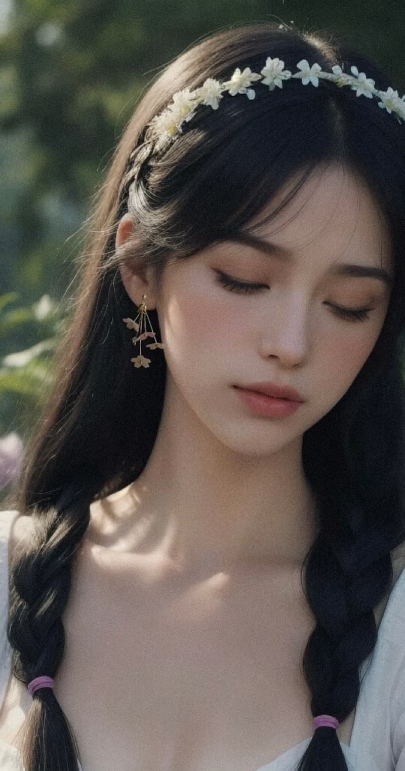 溫柔粉櫻一日系櫻花花不對稱樹脂水晶垂墜耳環