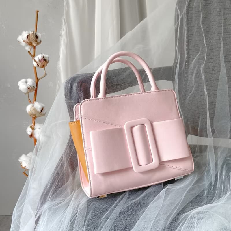 MERIMIES 蝴蝶結 手提包 | 草莓牛奶粉