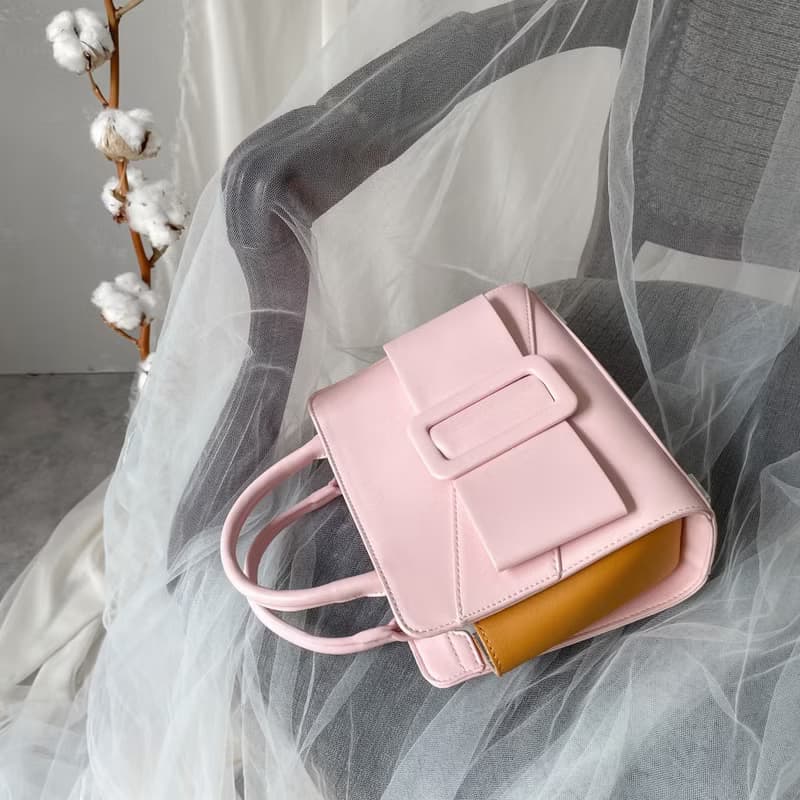 MERIMIES 蝴蝶結 手提包 | 草莓牛奶粉