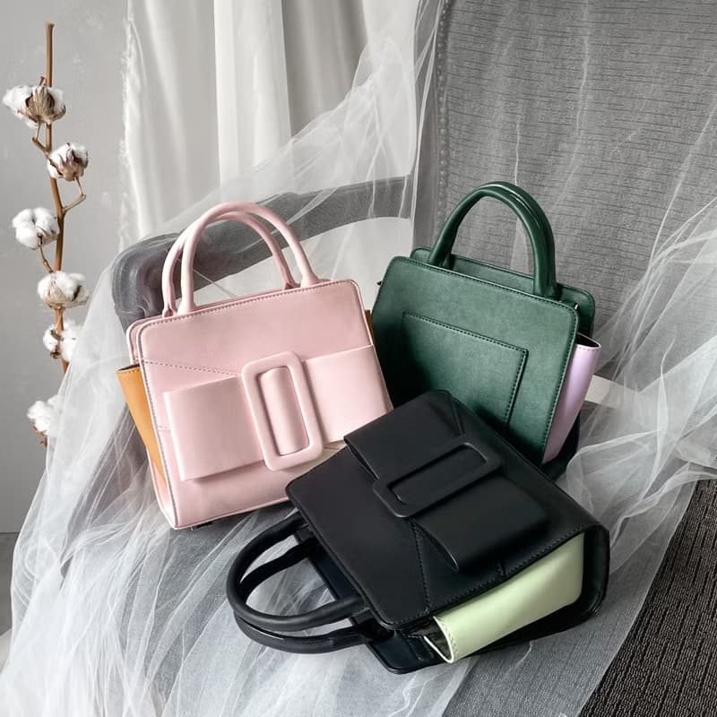 MERIMIES 蝴蝶結 手提包 | 草莓牛奶粉