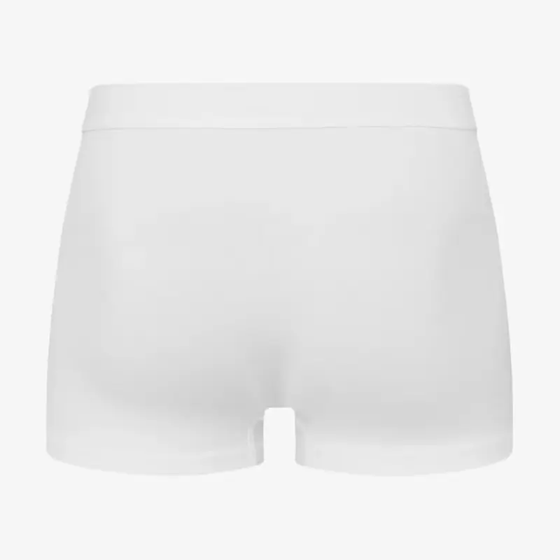 Bread & Boxers 三件組 有機棉低腰短版內褲 - 白
