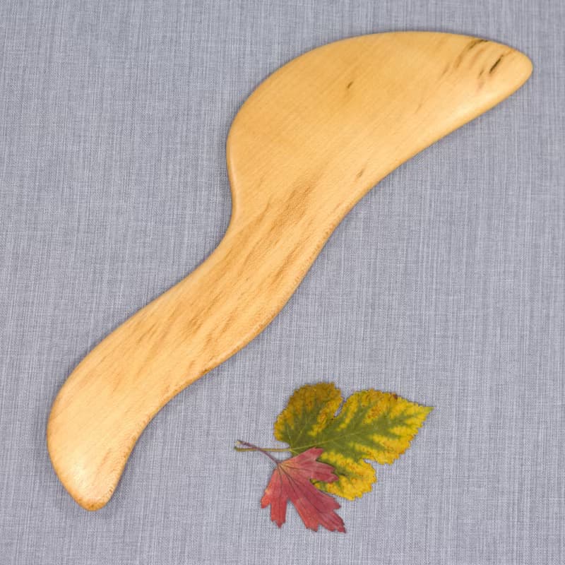 Gua Sha Massage Wooden Tool, Medium Scraper, Wooden Massage
