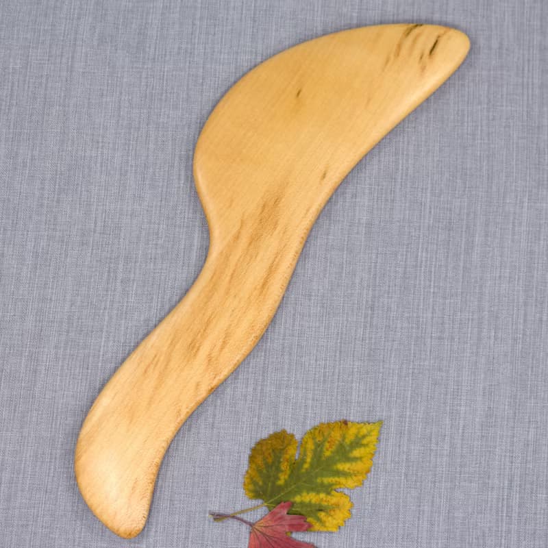 Gua Sha Massage Wooden Tool, Medium Scraper, Wooden Massage