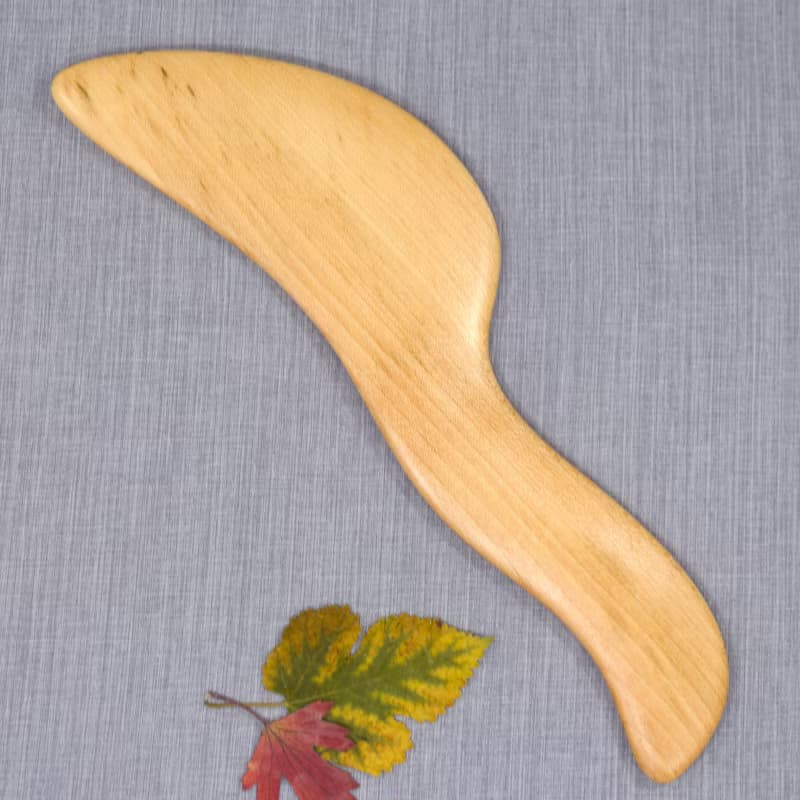 Gua Sha Massage Wooden Tool, Medium Scraper, Wooden Massage