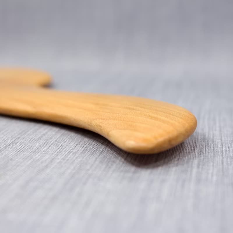 Gua Sha Massage Wooden Tool, Medium Scraper, Wooden Massage