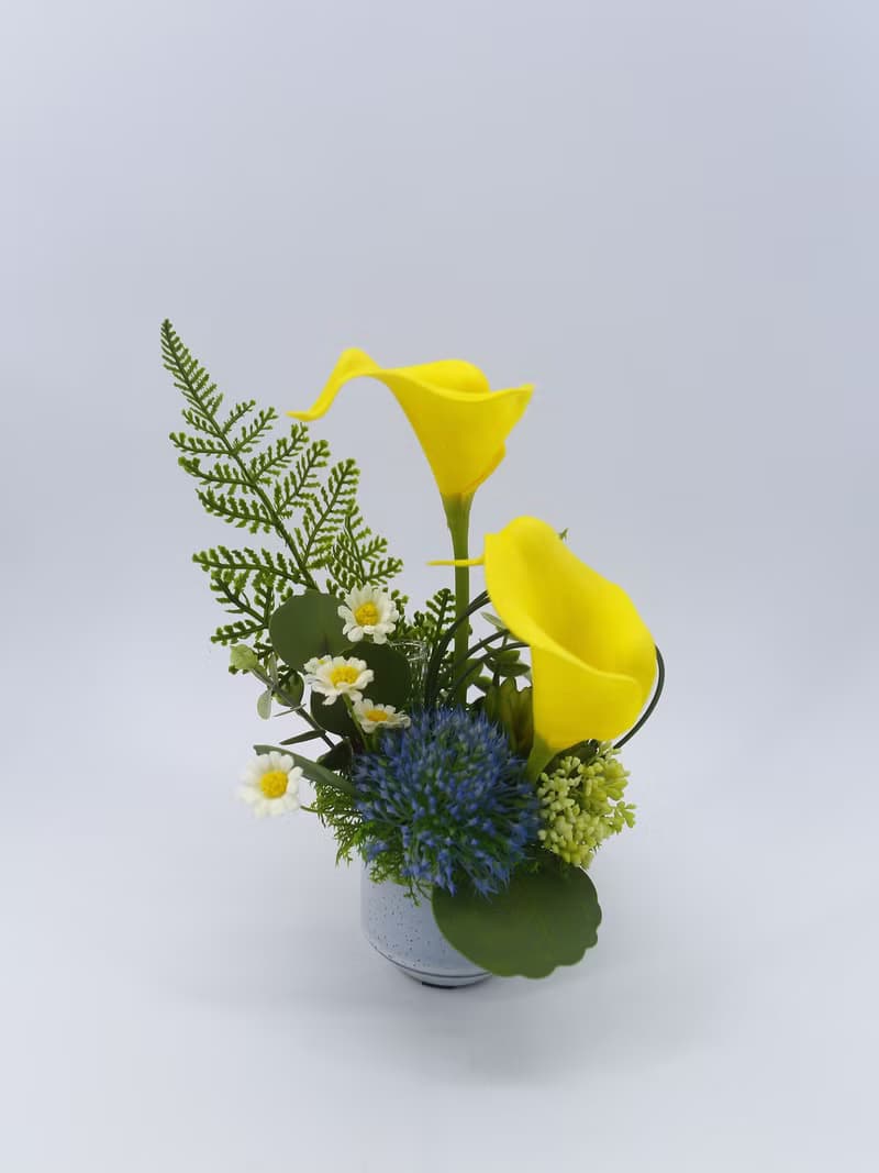 恆久祝福黃海芋香氛花禮/入厝禮/開幕/喬遷/送禮/植栽