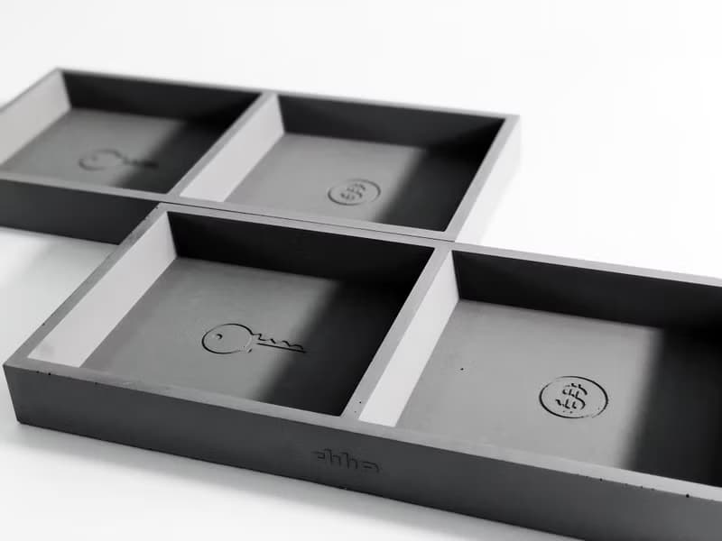 放這裡零錢鑰匙盤