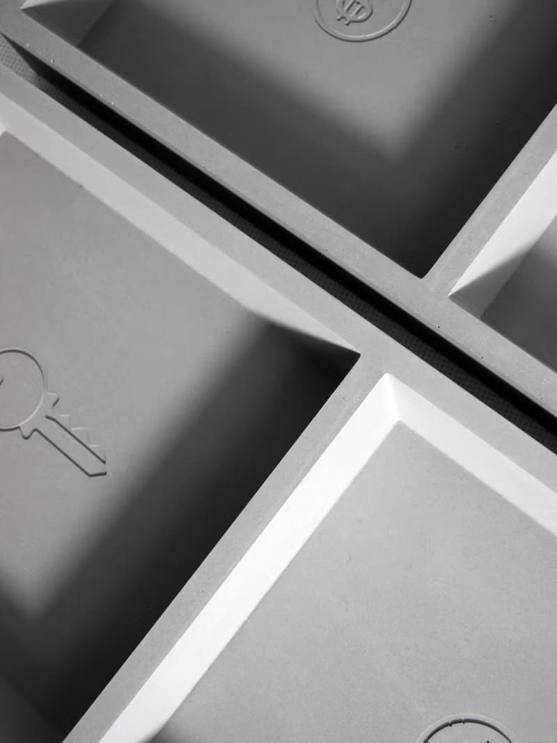 放這裡零錢鑰匙盤