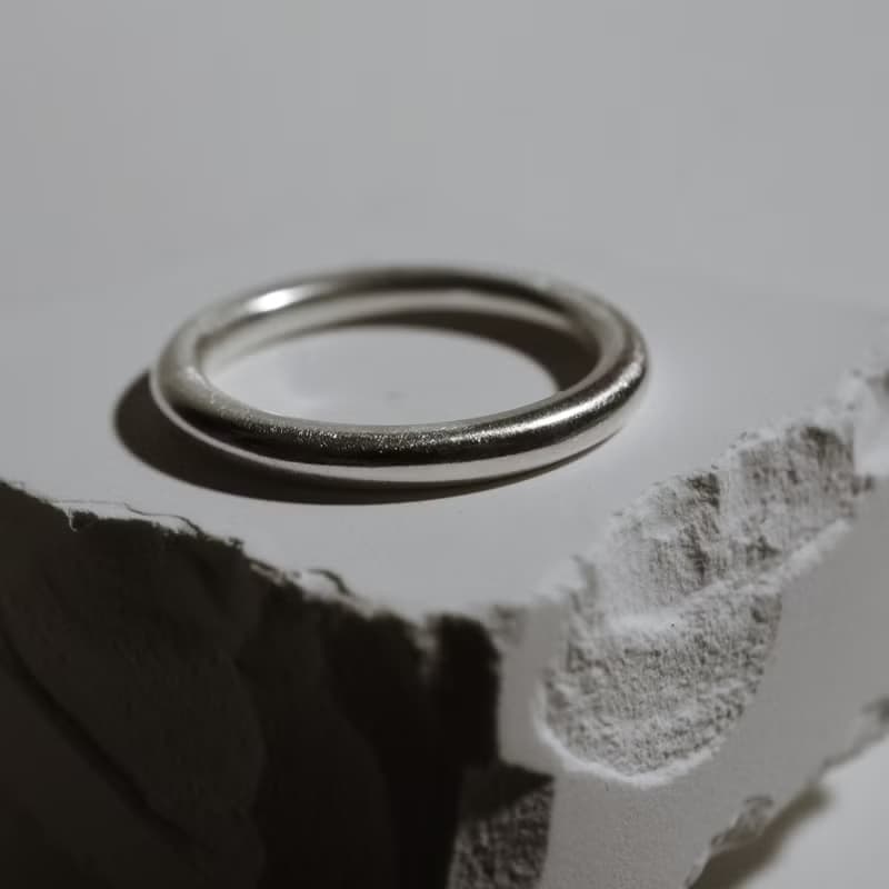 【禮物】圓戒款 訂製刻字 定情情侶對戒 S999純銀 結婚戒指