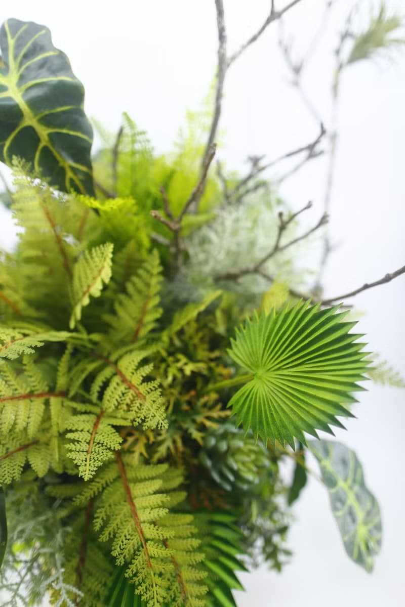 高擬真觀葉植物組合裝置 免運專人配送限雙北市 其餘地區需補運費