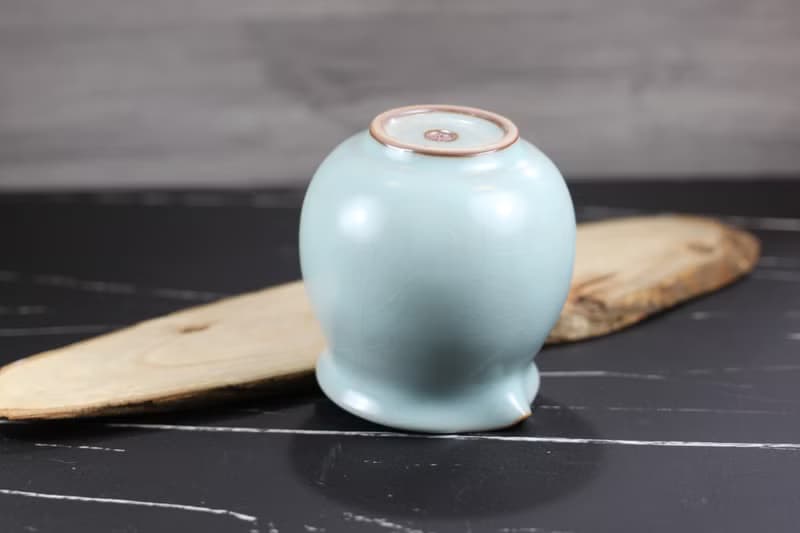 【送禮好物】360~400ml 汝窯無把 手拉坯 咖啡下壺 茶海 公道杯