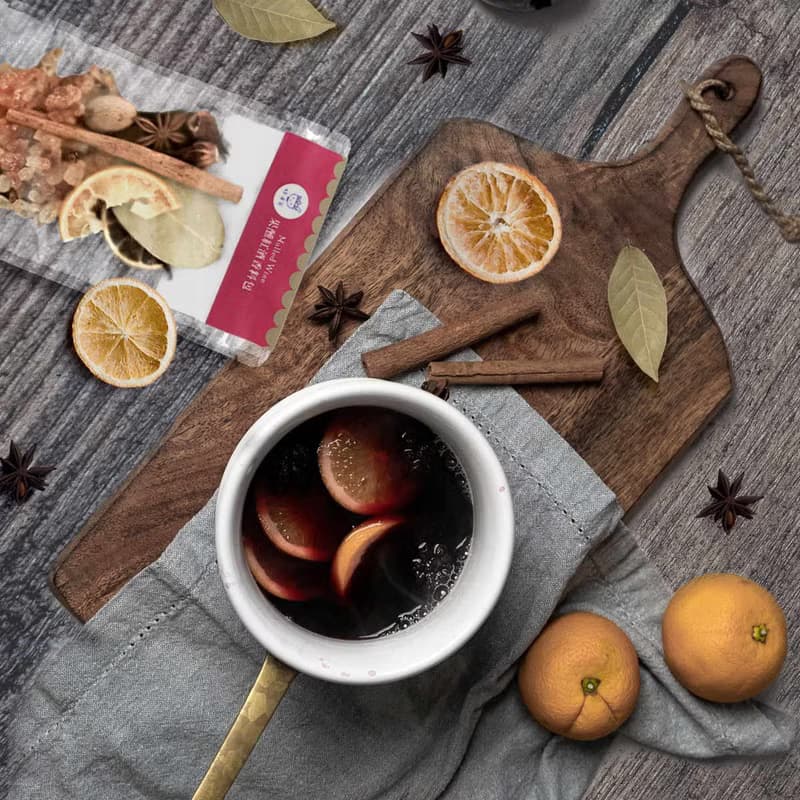 母親節禮物/足沐湯浴包+紅酒香料包暖心禮盒/泡澡泡腳/鍋煮熱酒
