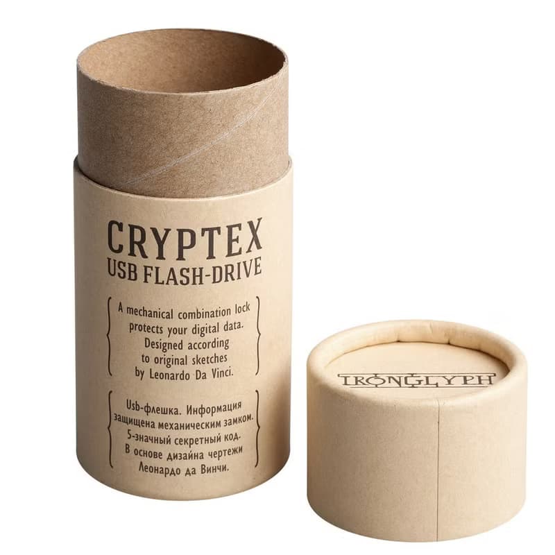 【推廣優惠】八折Steampunk Cryptex密碼隨身碟64GB 32GB