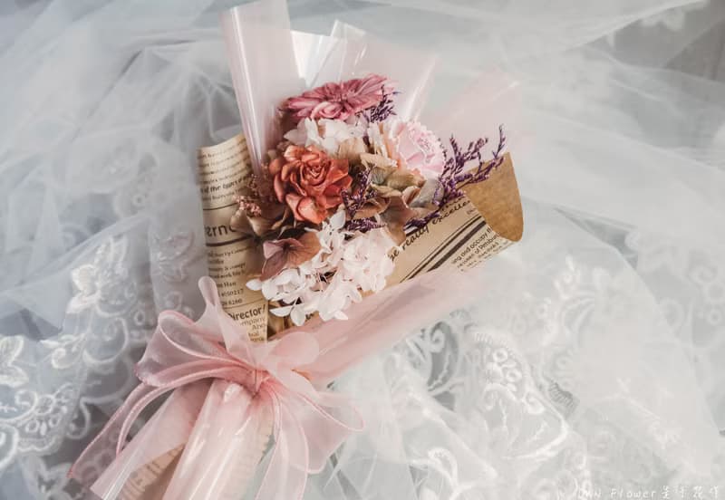 索拉不凋花束/教師節花束/情人節花束/畢業花束/母親節花束/花束