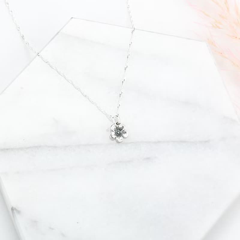 【Angel & Me】梅花 s925 純銀項鍊 生日送禮 情人節禮物
