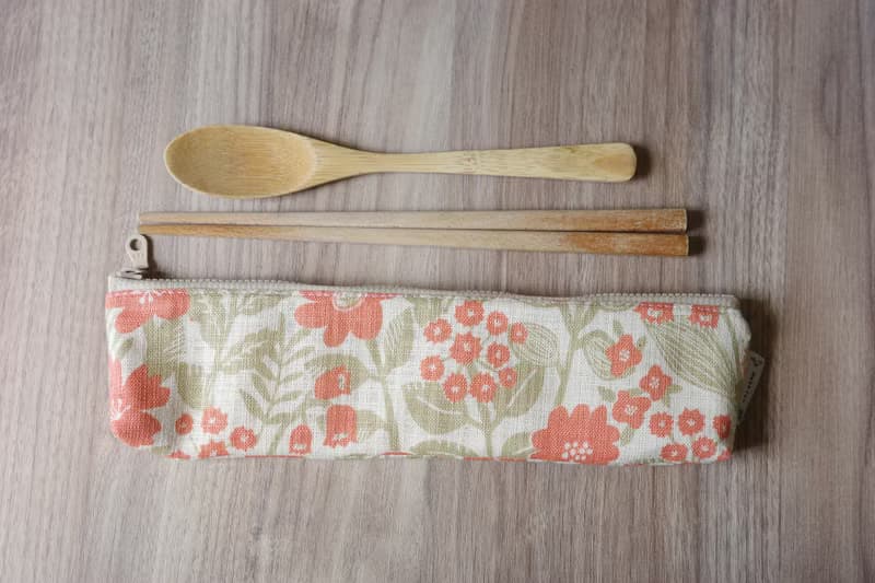 花園叢林 - 餐具袋 環保餐具袋 | 海柏手作