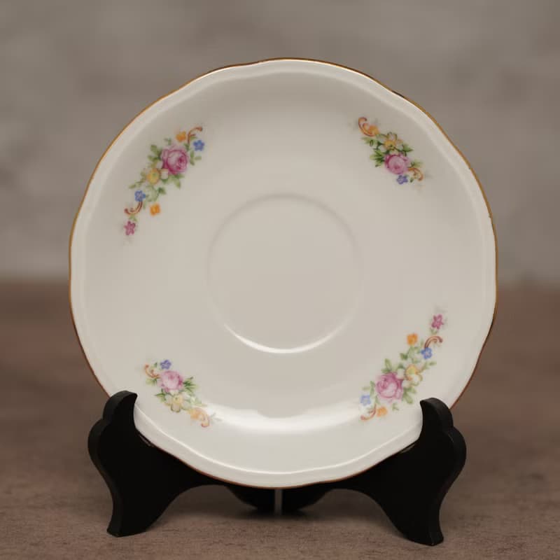 荷蘭Geha野花描金雙人午茶組/茶具組