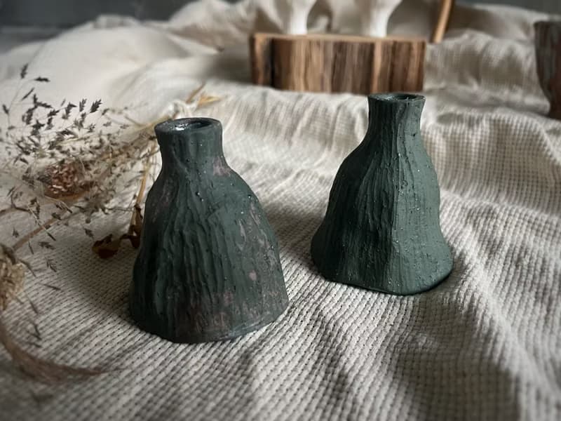 宴會盛放茶酒花杯・品茶杯・小酒杯・對杯  / 沼澤藍 /