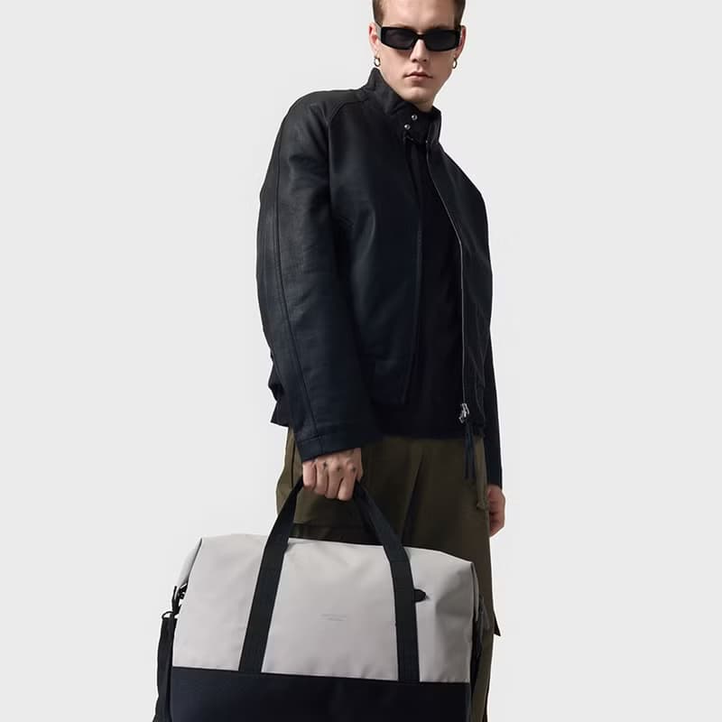Gaston Luga Dash Duffel 休閒行李袋-灰褐色【現貨】