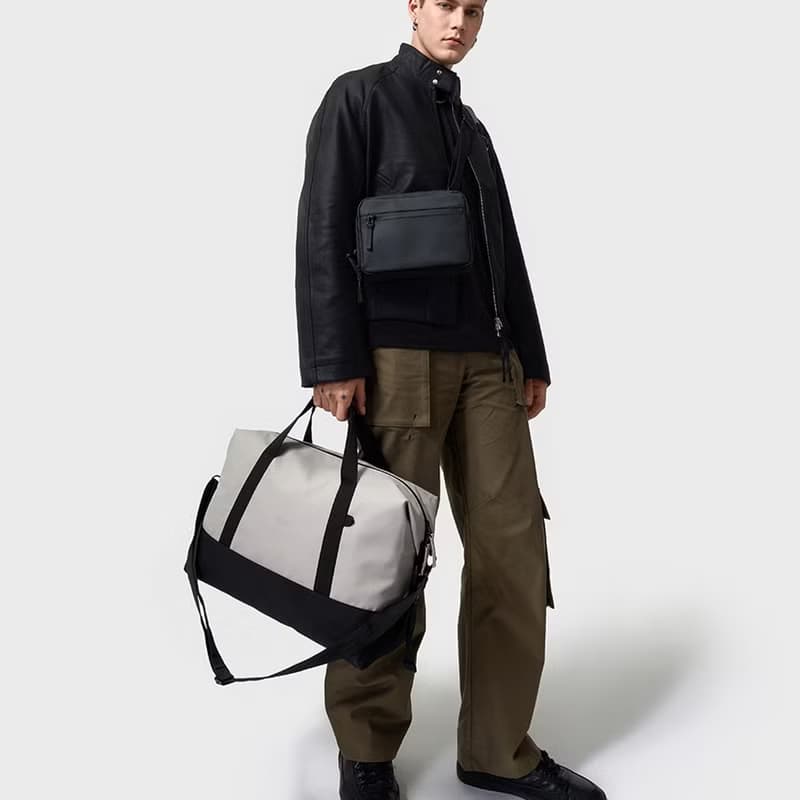 Gaston Luga Dash Duffel 休閒行李袋-灰褐色【現貨】