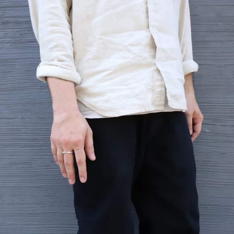 錫×銀戒指 歐米茄錫戒指