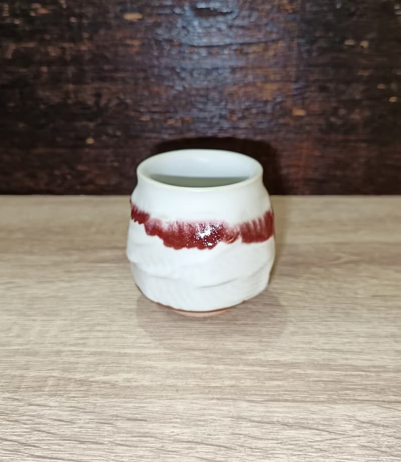 汝窯手作刀削杯-鶯歌李玟叡