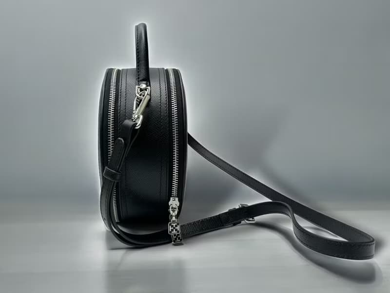 Tosca | Double Zipper Coins Bag - 斜孭包 手袋 手提袋 真皮-黑