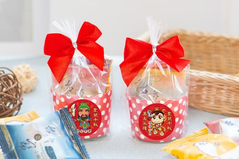 土地公愛吃麻糬 小麻糬2入歡樂杯 Q版神明祝壽 福德正神 拜拜供品