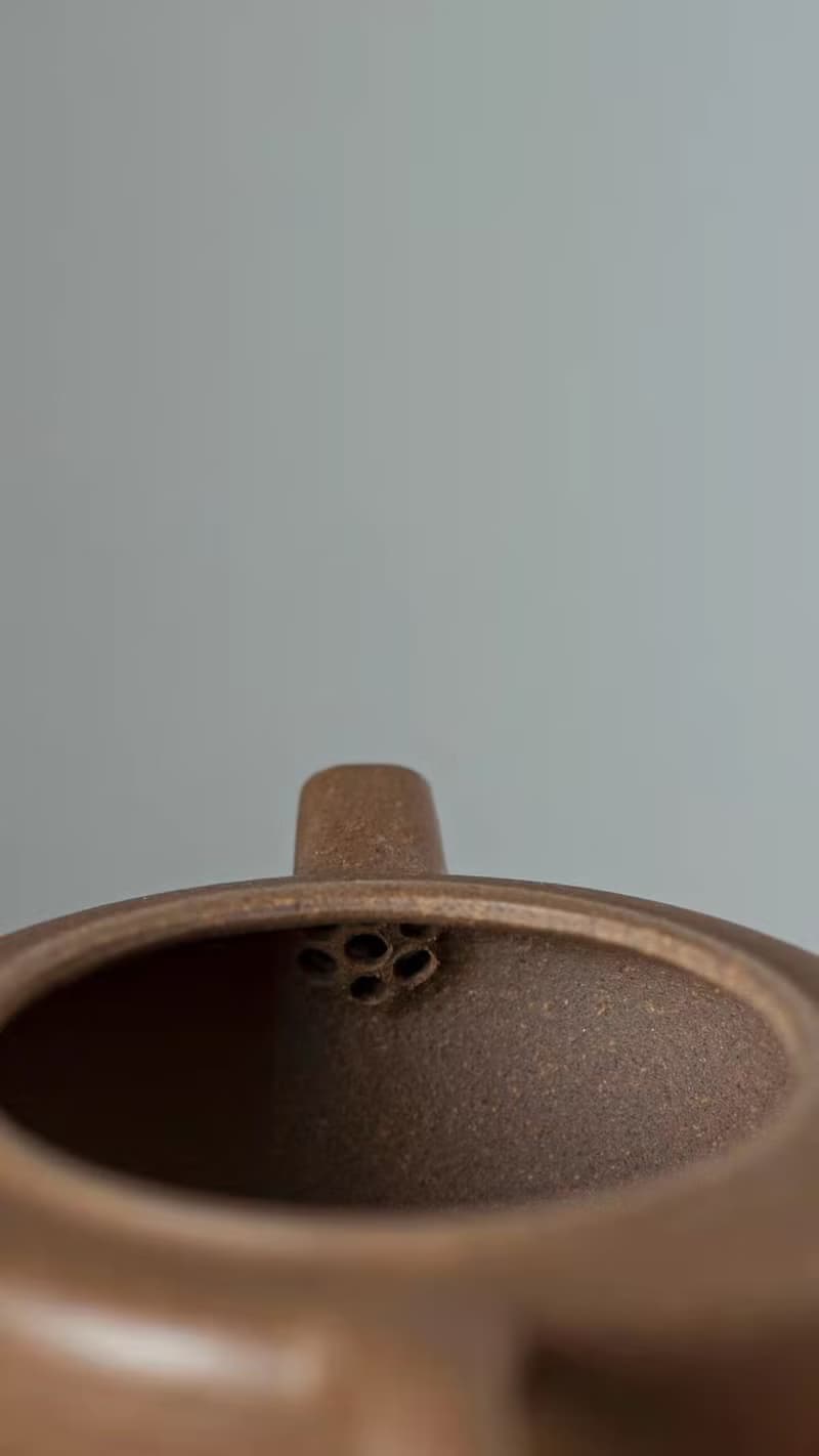 送禮紫砂壺茶壺天元 复刻款 100cc 轻胚 顶级原矿段泥 泥色复古纯