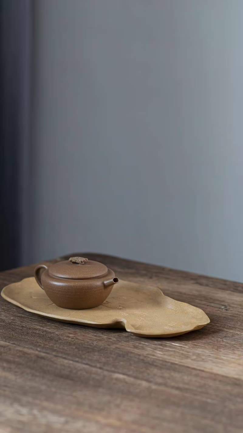 送禮紫砂壺茶壺天元 复刻款 100cc 轻胚 顶级原矿段泥 泥色复古纯