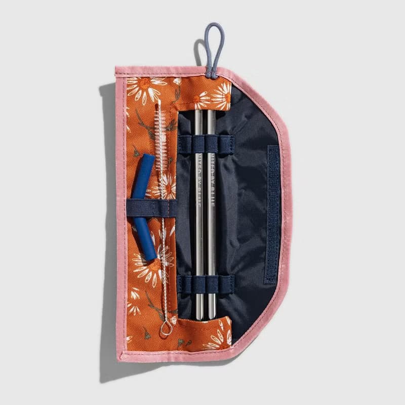 United by Blue 防潑水吸管收納包組 Printed Straw Kit 814-037