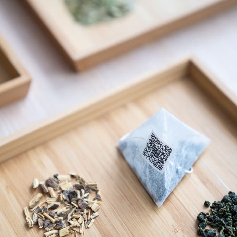 限定聯名茶款【洛日 葉留香】桂花果蜜紅茶風味 原葉立體袋茶8入