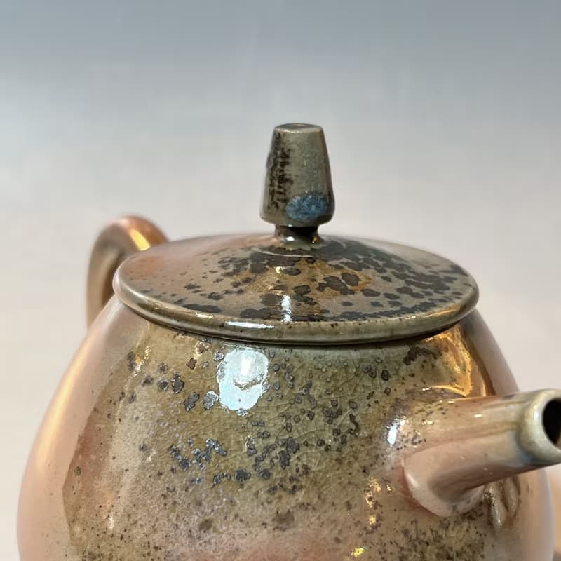 柴燒古樸金彩茶壺 / 古典茶壺 / 小平凡手作