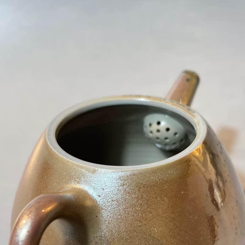 柴燒古樸金彩茶壺 / 古典茶壺 / 小平凡手作