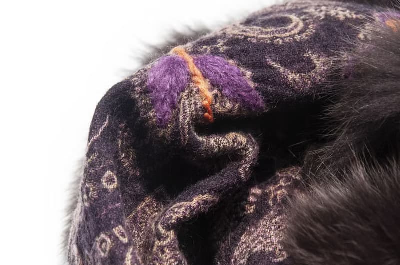 喀什米爾Cashmere/水煮羊毛披肩/針織圍巾/刺繡圍巾/羊絨披巾-花