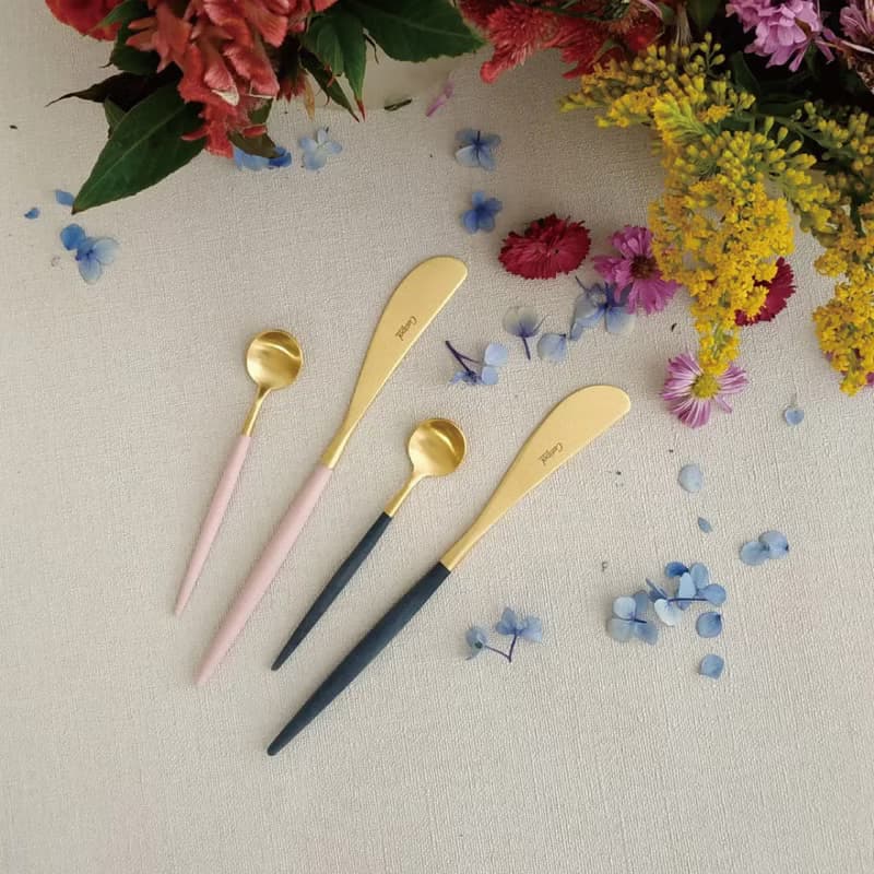 葡萄牙Cutipol GOA系列黑柄17cm 奶油刀