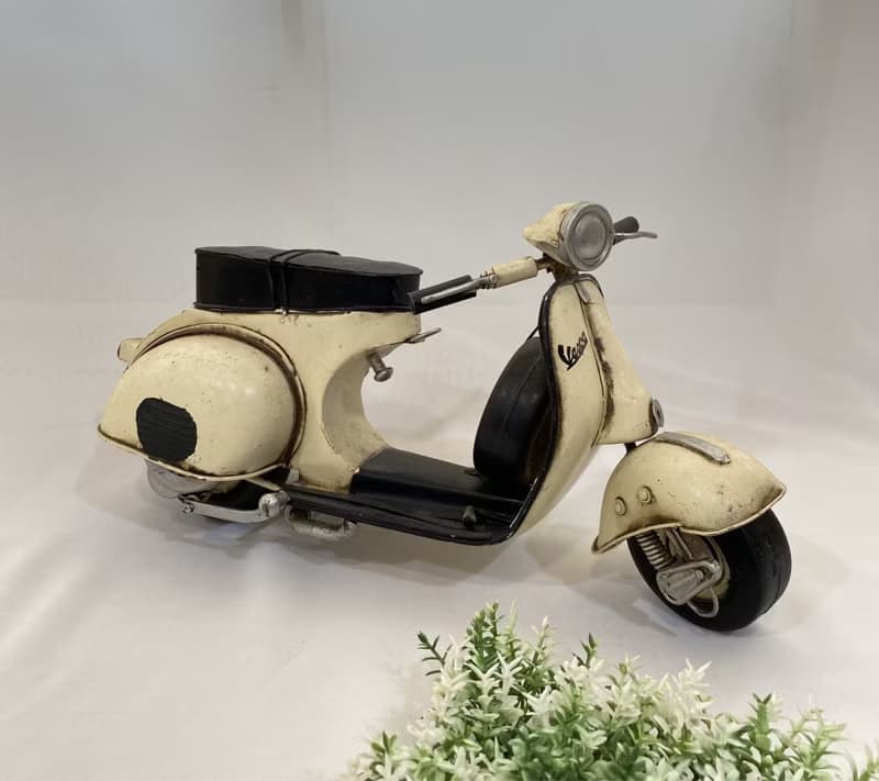 【好日戀物】德國帶回 VESPA 台灣偉士牌復古摩托車模型收藏品
