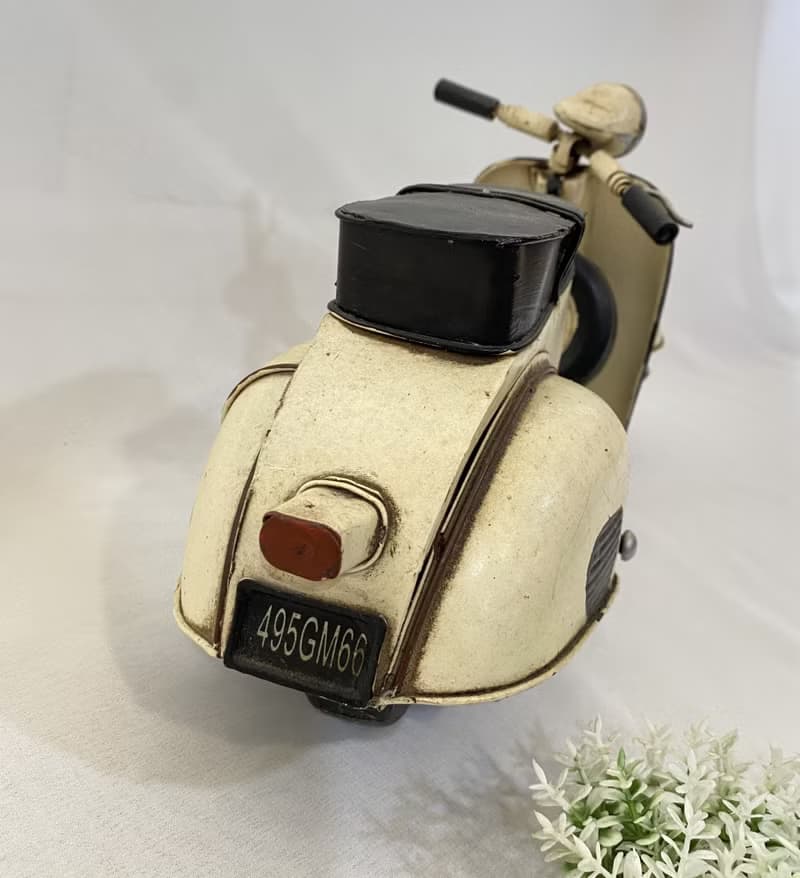 【好日戀物】德國帶回 VESPA 台灣偉士牌復古摩托車模型收藏品