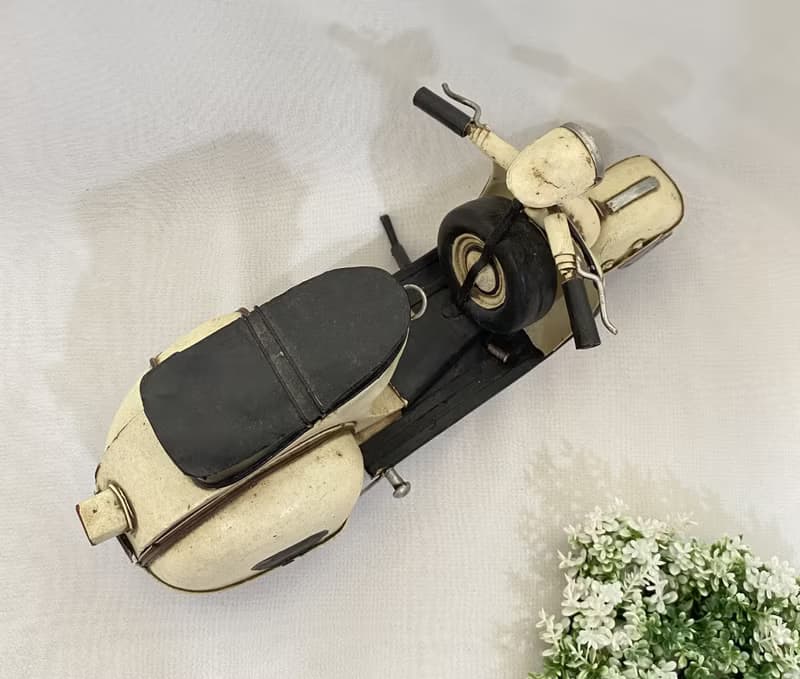 【好日戀物】德國帶回 VESPA 台灣偉士牌復古摩托車模型收藏品