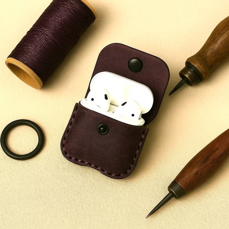 Airpods Pro Case, Leather Airpods Pro 1.Gen Case, Leather Airpods Pro 2  Case,