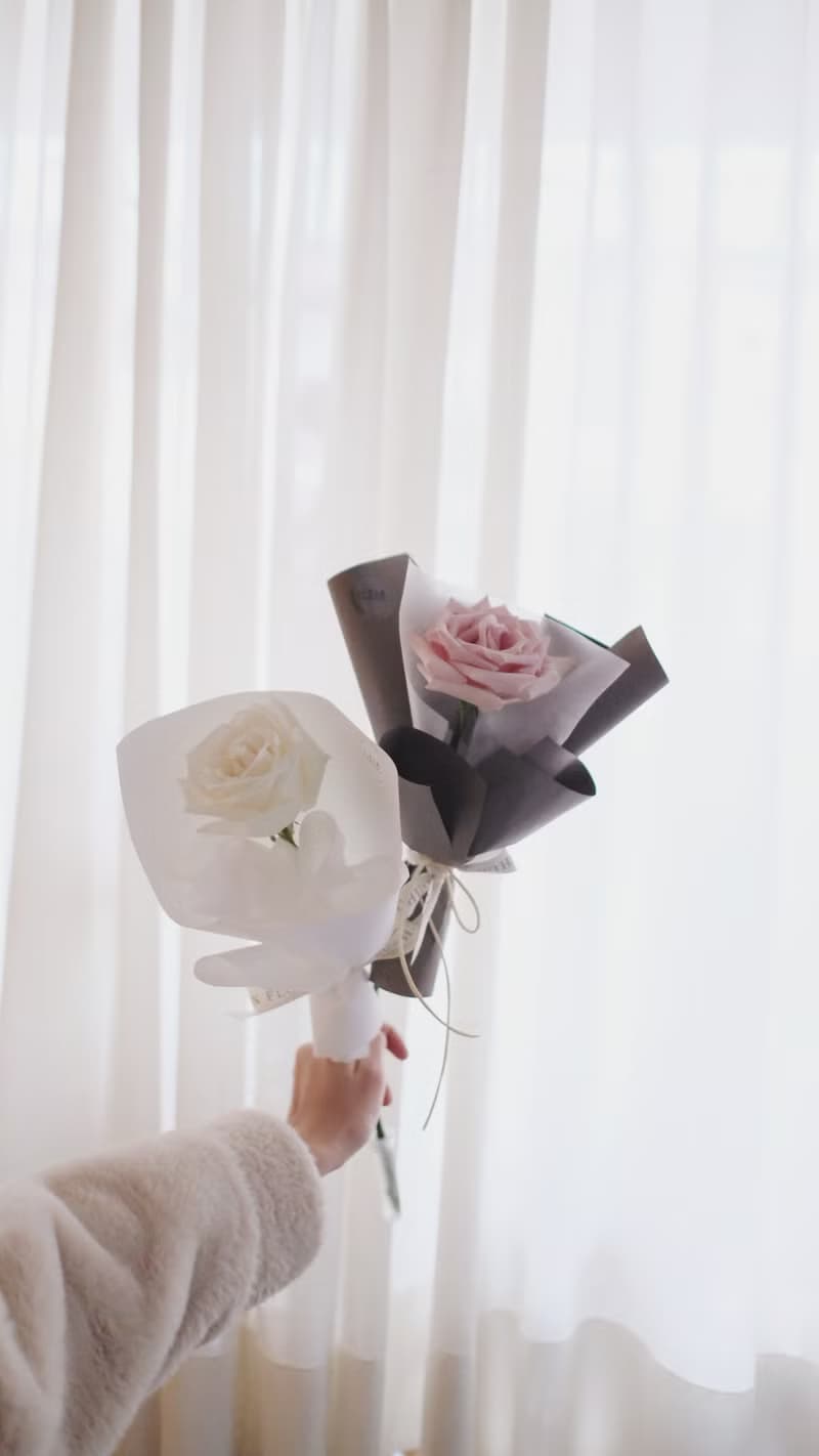 【單枝玫瑰花束】鮮花 情人節 七夕 紀念日 告白