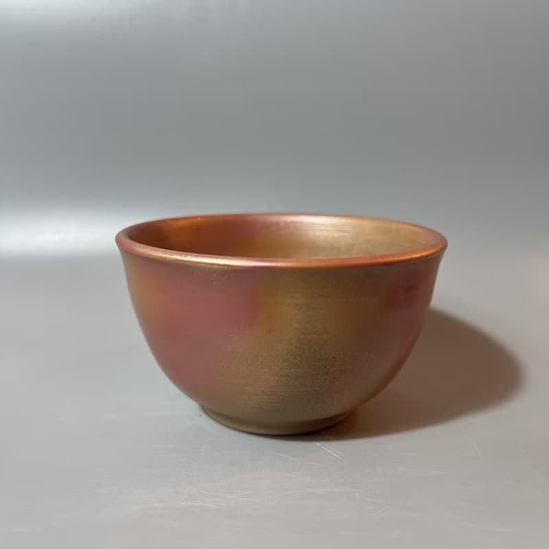 柴燒古樸金彩碗 / 柴燒小碗 / 小平凡手作