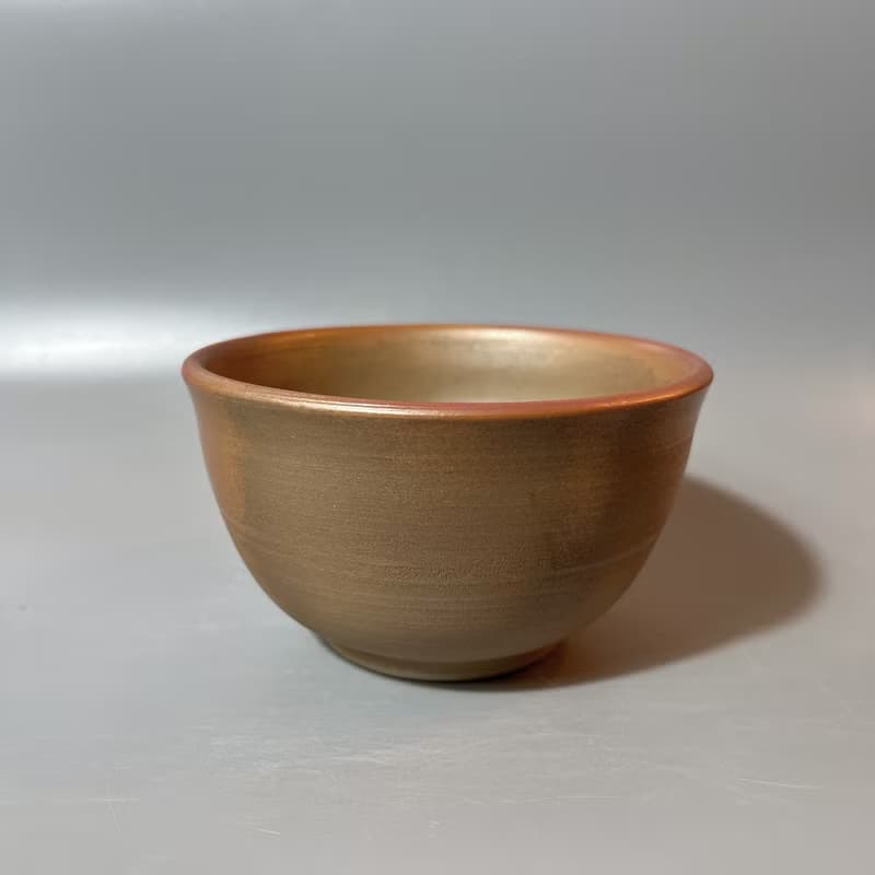 柴燒古樸金彩碗 / 柴燒小碗 / 小平凡手作