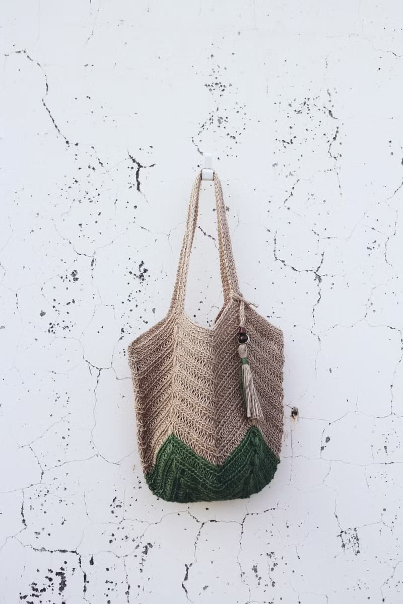 【現貨】Handmade手工編織/黃麻繩編織/購物袋/肩背包/麻繩包