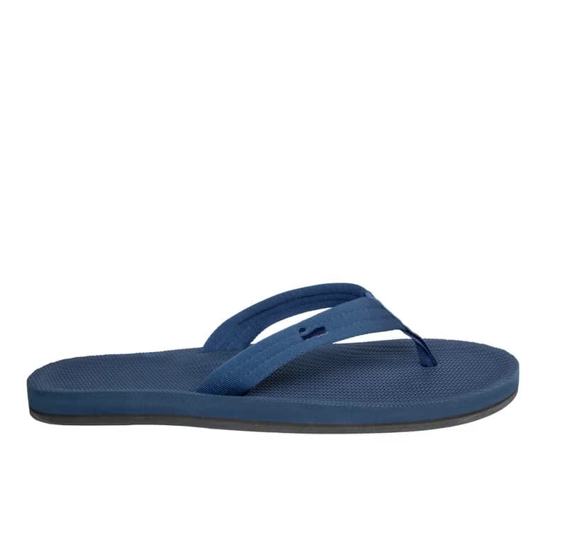 【春夏新品】indosole 環保拖鞋 Easy Living  深海藍 男