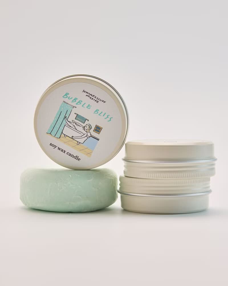 Summerstuff.marine - SOY WAX CANDLES กลิ่น BUBBLE BLISS (60 g)