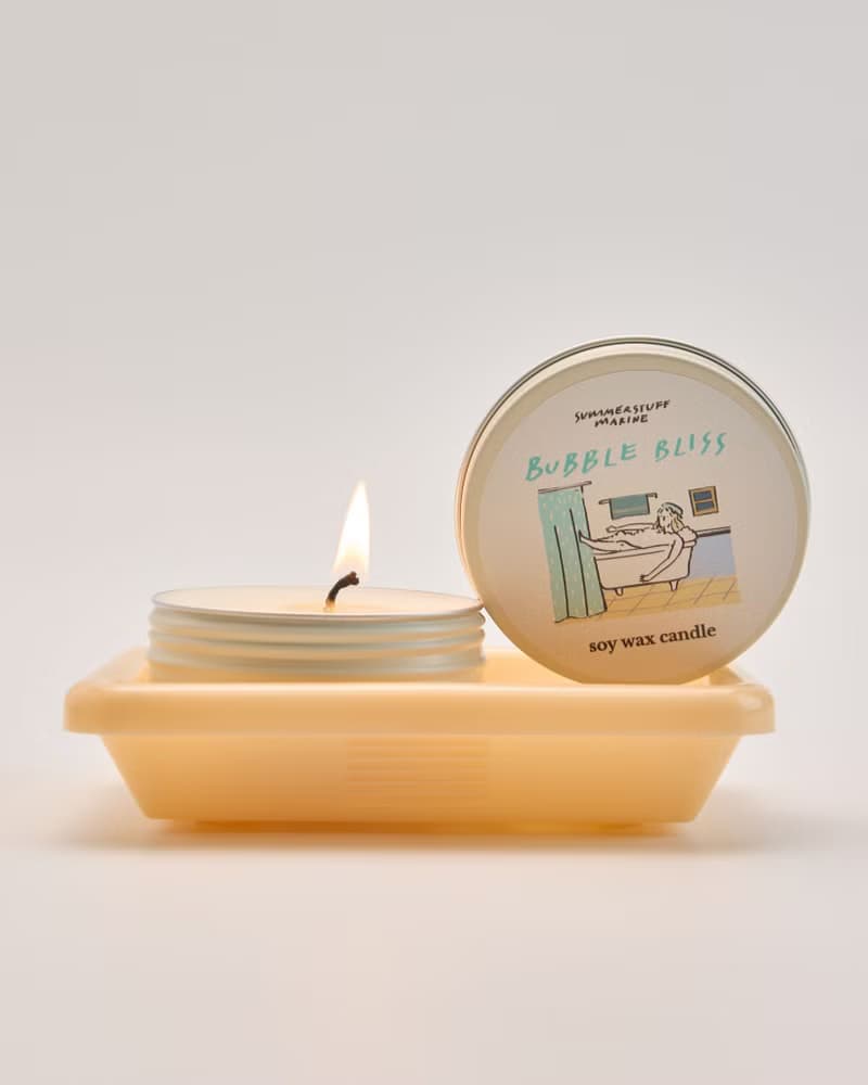 Summerstuff.marine - SOY WAX CANDLES กลิ่น BUBBLE BLISS (60 g)