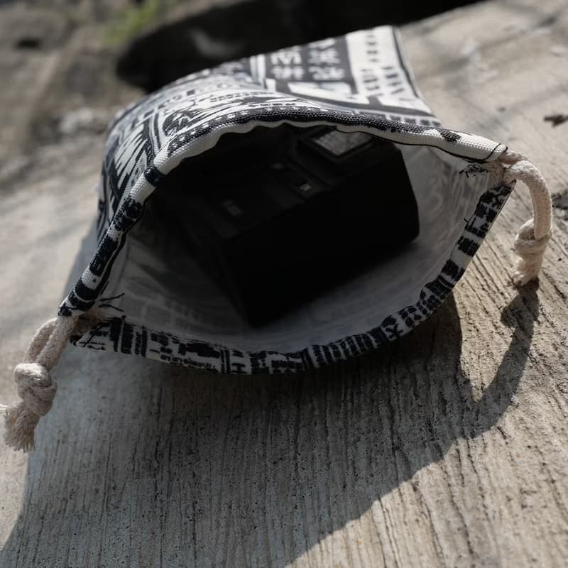 懷舊束口袋 Drawstring Bag-老廣告
