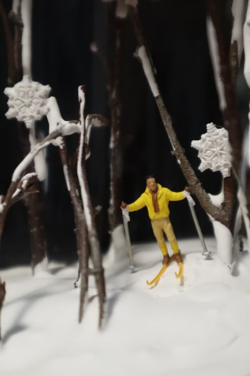【微景觀】冬日奶霜 - 聖誕禮物/交換禮物/生日禮物/滑雪/雪地